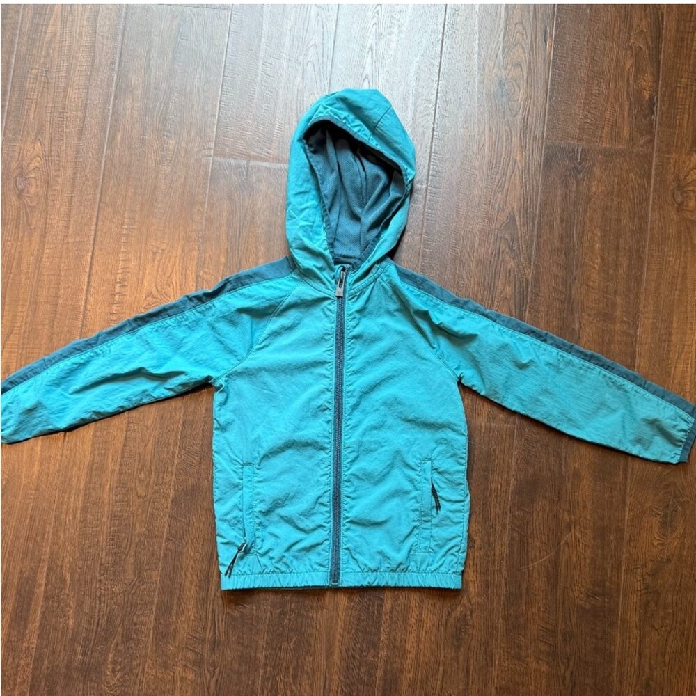 ☔️ Kids Hooded Raincoat All in Motion, Blue- Size XS